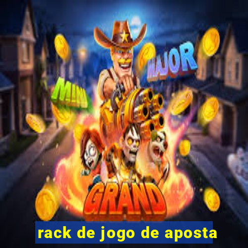 rack de jogo de aposta